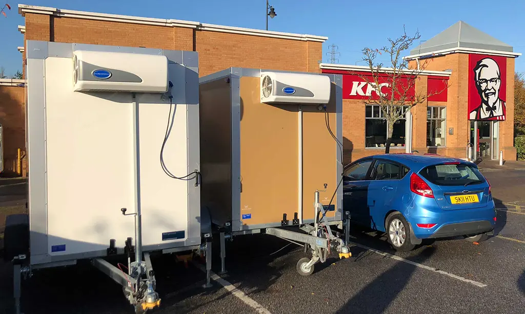 Refrigerated Trailer Hire from Waterland Event Hire